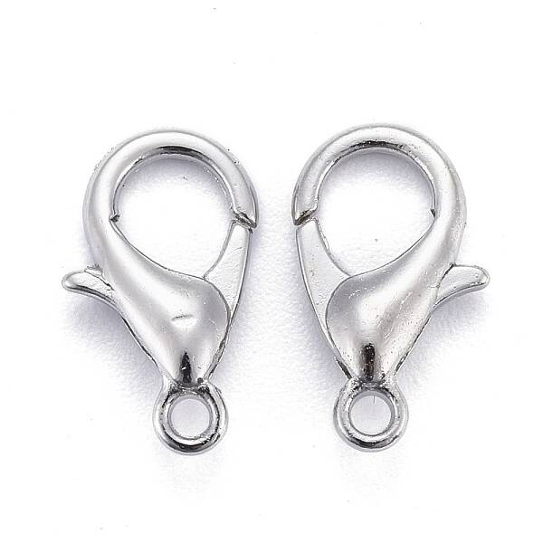 Zinc Alloy Lobster Claw Clasps