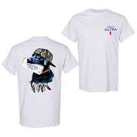 Michelob Ultra Dog Hunting Two-sided Unisex T-Shirt, For Men - For Women, Outdoors Michelob Ultra Beer Front and Back Camo So...