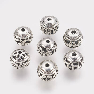 Tibetan Style Alloy Beads