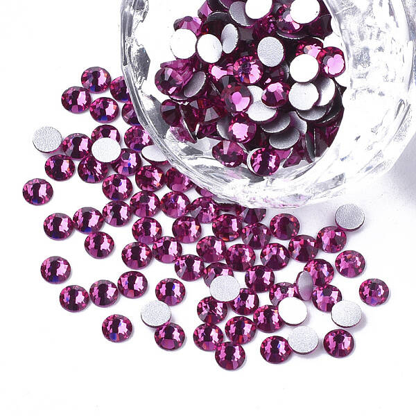 Glass Rhinestone Flat Back Cabochons