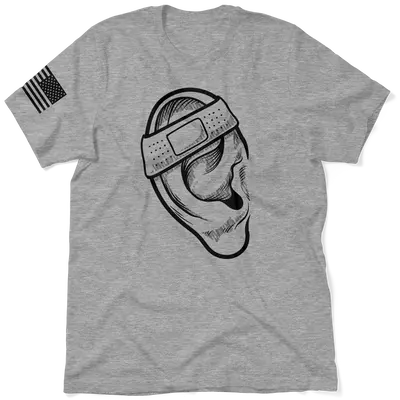 Ear - Heather Gray T-Shirt