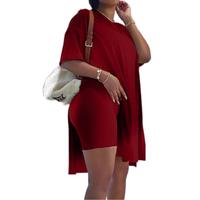 Difanlv 2 Piece Outfits for Women, Plus Size Two Pieces Sets, Breathable, Comfortable Fashion,Outdoor Activities Causal  Tuni...