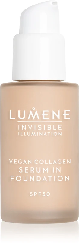 Lumene Invisible Illumination Vegan Collagen Lightweight Nourishing Foundation Serum SPF 30 1.5 30 ml