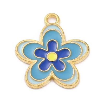 Alloy Enamel Pendants
