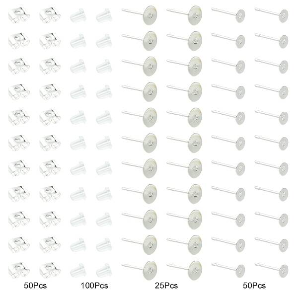 304 Stainless Steel Stud Earring Findings