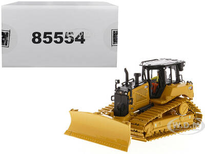 CAT Caterpillar D6 XE LGP Track Type Tractor Dozer with VPAT Blade and Operator High Line Series 1/50 Diecast Model by Diecas...