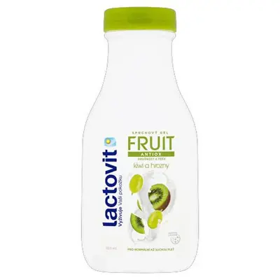 Lactovit Gel Doccia Antiossidante Al Kiwi E All'Uva (Gel Doccia Alla Frutta) - Volume: 500 Ml