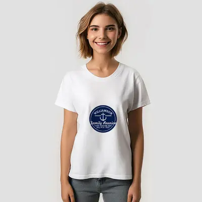 Nautical Anchor Family Reunion Trip Cruise Beach TShirt