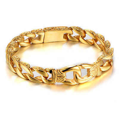 Tibetan Style Alloy Knot Link Bracelet with Curb Chains for Men