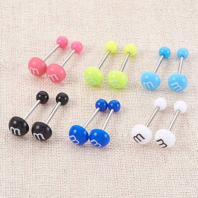 Acrylic Straight Barbells