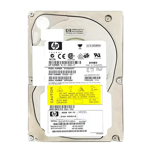 9T5004-021 Seagate 36.7GB 2Gb/s FC 10000 3.5-inch 4MB Hard Drive