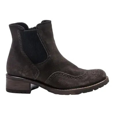 GABOR Ankle Boots Black Suede Womens UK 5