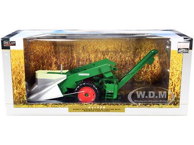Oliver Super 88 Tractor with Mounted 74-H Corn Picker \