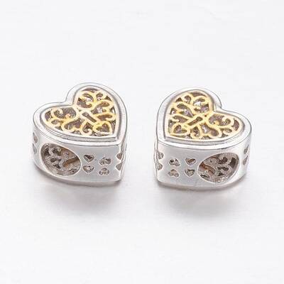 Brass European Beads