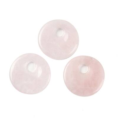 Natural Rose Quartz Pendants