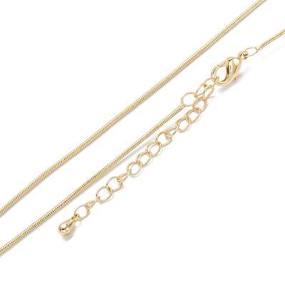 Brass Snake Chain Necklaces