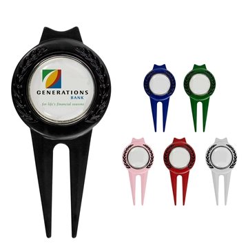 50 Promotional Tour Divot Tool With Magnetic Marker - Ergonomic & ...