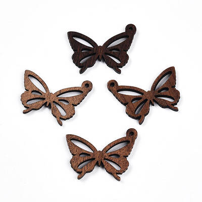 Walnut Wood Hollow Pendants
