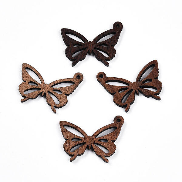 Walnut Wood Hollow Pendants
