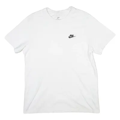 NIKE Mens T-Shirt White L