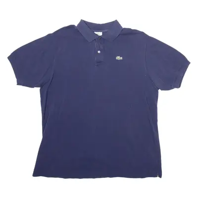 LACOSTE Mens Polo Shirt Blue L