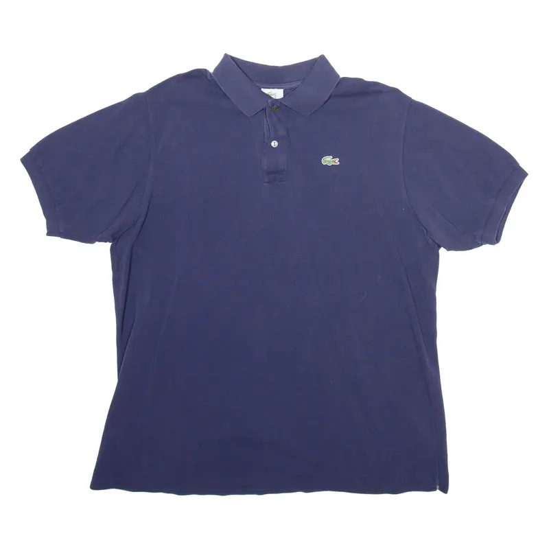 LACOSTE Mens Polo Shirt Blue L