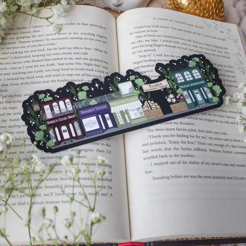 A Walk In Velaris Bookmark | ACOTAR