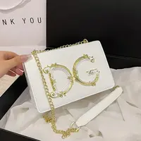 2025 Trendy Women's Square Banquet Bag. Premium Quality, Exquisite Texture. Ideal for Banquets, Chain Shoulder Stylish Versat...