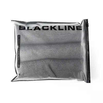BLACKLINE Microfiber Towel (3-Pack): Ultra-soft, lint-free, scratch-free. Perfect for wax, polish, buffing, and interior deta...