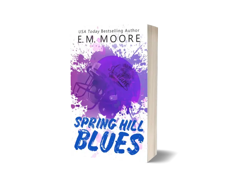 Signed Foil Cover Special Edition of Spring Hill Blues Omnibus by E. M. Moore - A Brother's Best Friend Enemies-to-Lovers Spo...