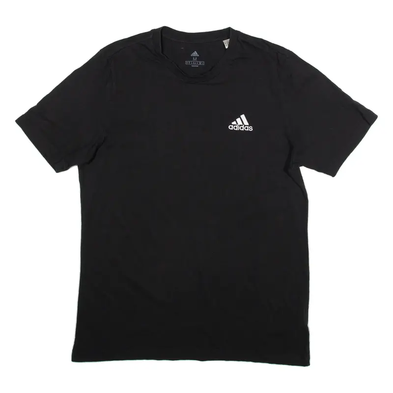 ADIDAS Mens T-Shirt Black M