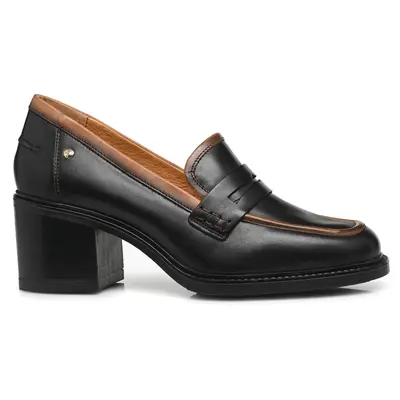 Pikolinos Huesca W8X Leather Women's Slip On Shoes - Black - Size:US 8.5 Women