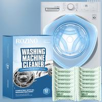 Washing Machine Cleaner & Descaler 12 Pack - , septic tank safe and environmentally friendly deodoriser, cleans drum interior...