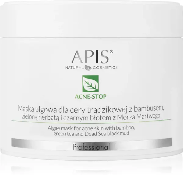 Apis Natural Cosmetics Acne-Stop Professional cleansing and emollient mask for oily skin with acne tendency 100 g