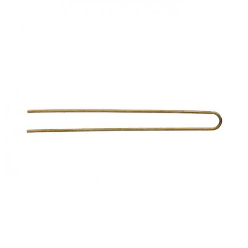 Eurostil Smooth bronze bun pins Box 1pc