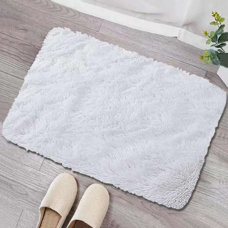 Fluffy Rug, 1 Count Casual Boho Style Soft Carpet with Anti-slip Base, Indoor Decorative Carpets for Living Room Bedroom Floo...