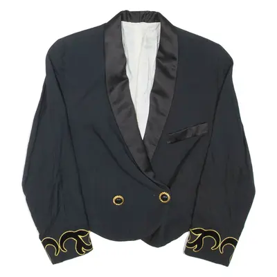 Womens Blazer Jacket Black M