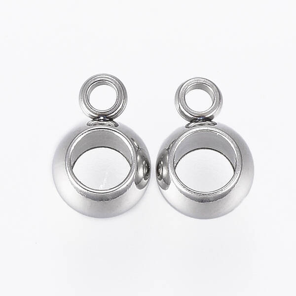 Tarnish Resistant 201 Stainless Steel Tube Bails