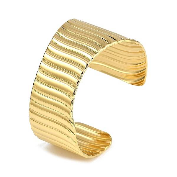 304 Stainless Steel Cuff Bangles for Women