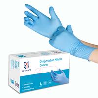 GP Craft Blue Nitrile disposable gloves, 4mil , good elasticity, waterproof Box guantes para limpieza Cleaning Supplies Comfo...