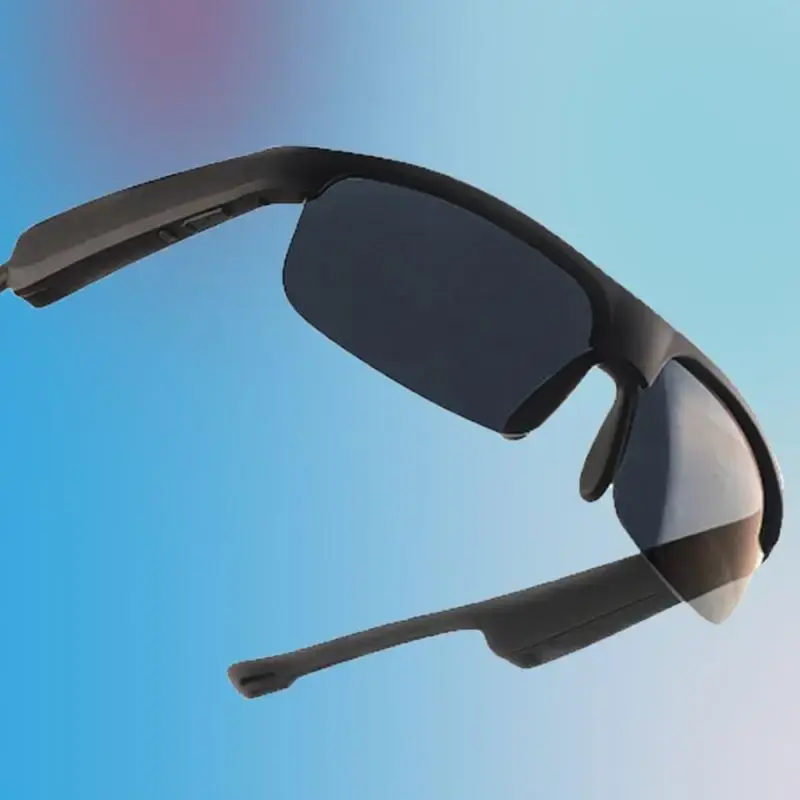 Smart Glasses, Multifunctional Wireless Smart Sunglasses, Sun Protective Glasses with Bluetooth-compatible Call Function, Fas...