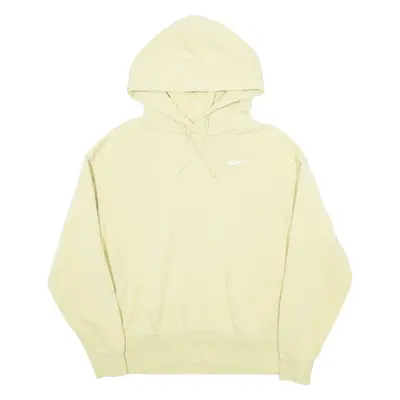 NIKE Mens Yellow Hoodie S