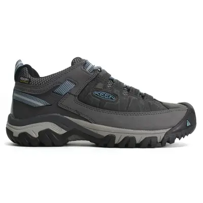 Keen Targhee III Leather Textile Women's Lace Up Shoes - Magnet Smoke Blue - Size:US 9 Women