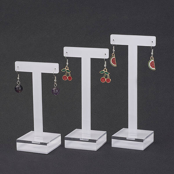T Bar Earring Displays