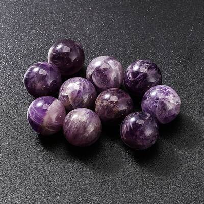Natural Amethyst Crystal Ball