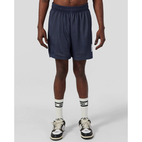 PSD Men's Navy Lightweight Mesh Active Shorts, Athletic Shorts with Pockets