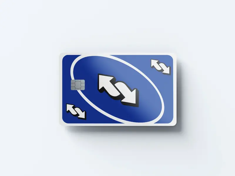 Reverse Card - Credit/Debit card skin/cover