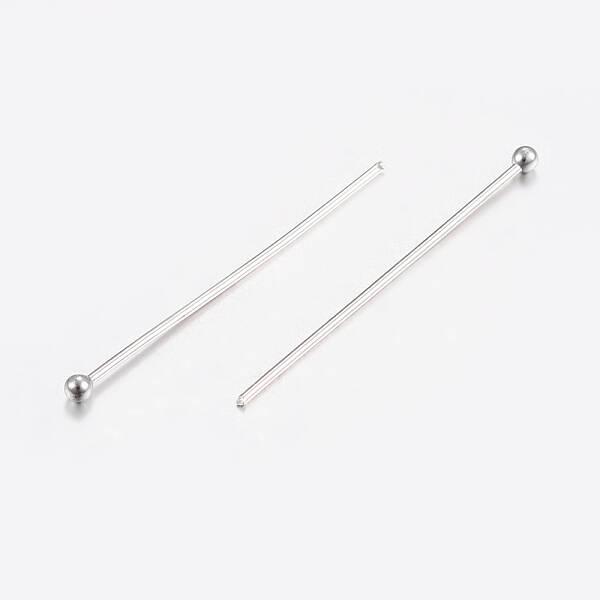Tarnish Resistant 304 Stainless Steel Ball Head Pins