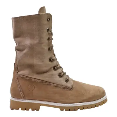 CAFENOIR Lace-Up Boots Beige Suede Mens UK 7
