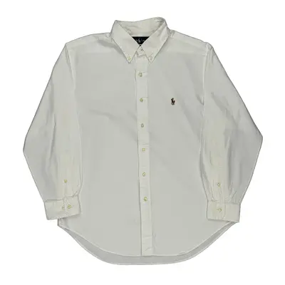 Ralph Lauren Shirt - Large White Cotton
